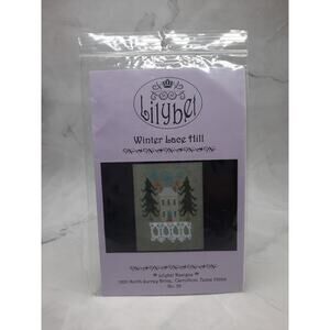 Lilybet Designs Cross Stitch Pattern Winter Lace Hill